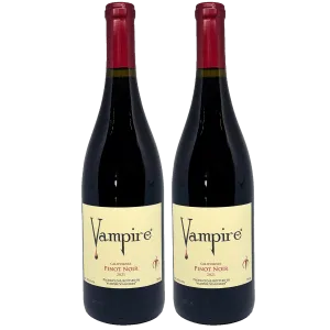 2 BOTTLES VAMPIRE® PINOT NOIR