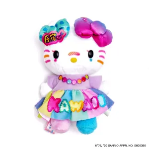 6% Dokidoki Kawaii Monster Cafe & Hello Kitty mascot keychain