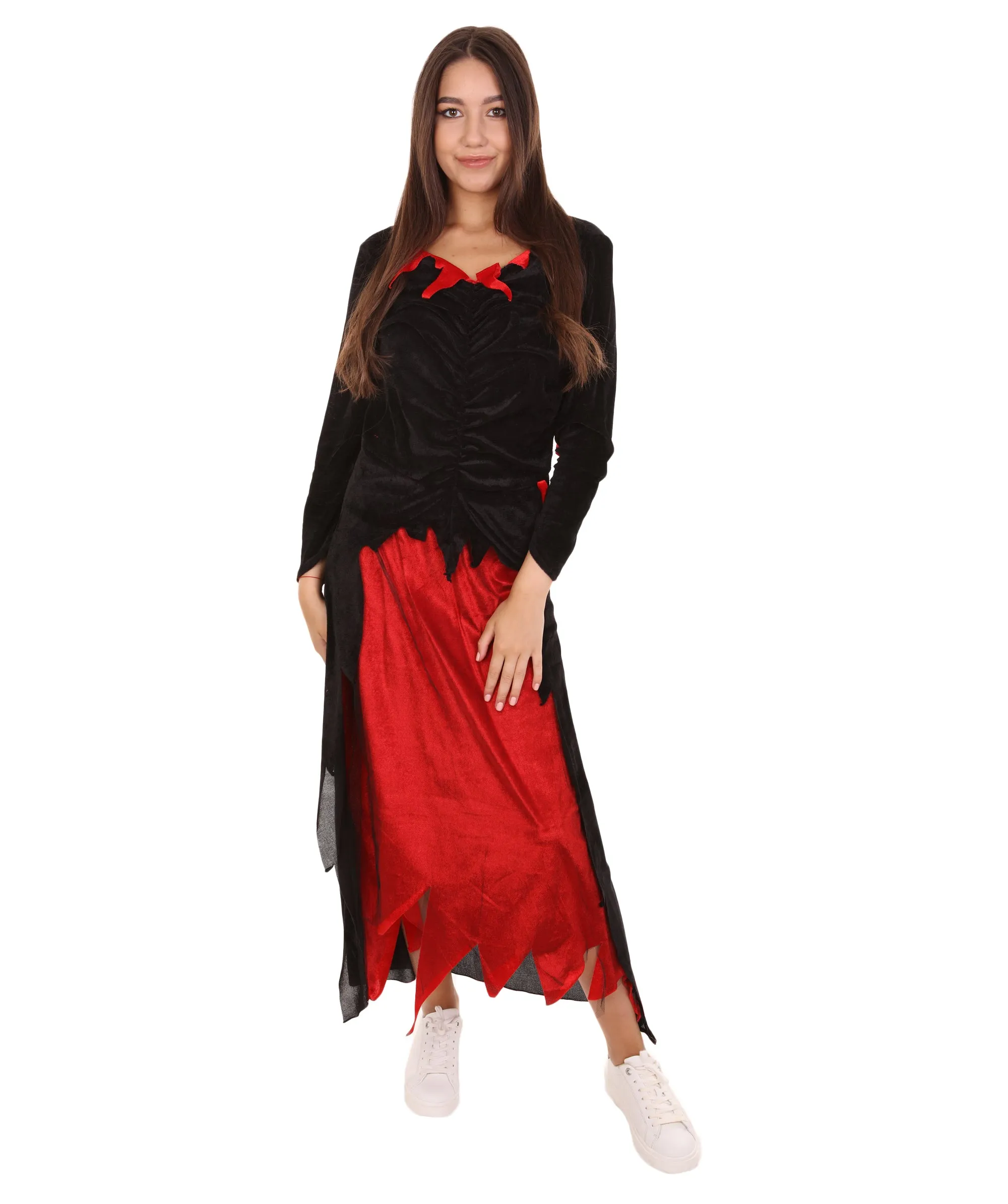 Adult Women's Fantasia Vampire Costume | Black Halloween Costume