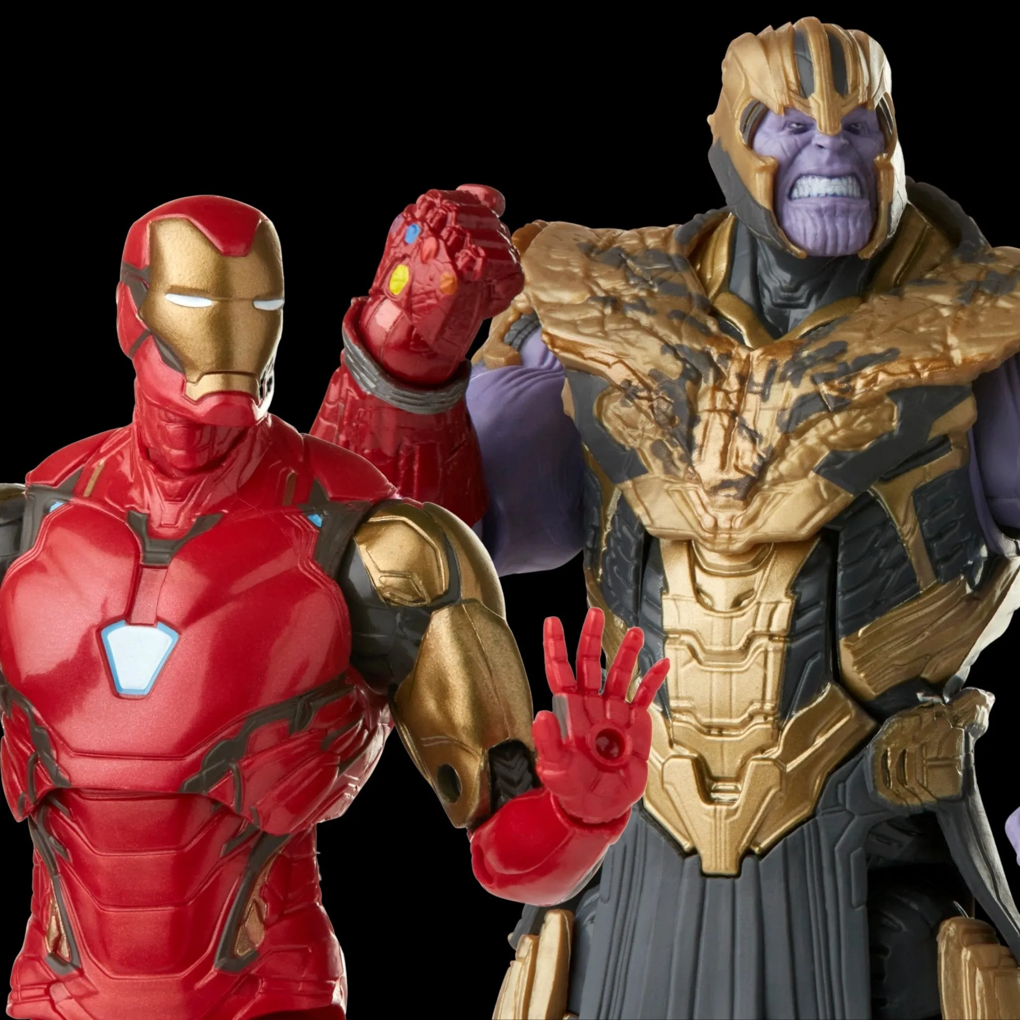 Avengers Infinity Saga Marvel Legends Endgame Thanos Vs Iron Man Mark 85