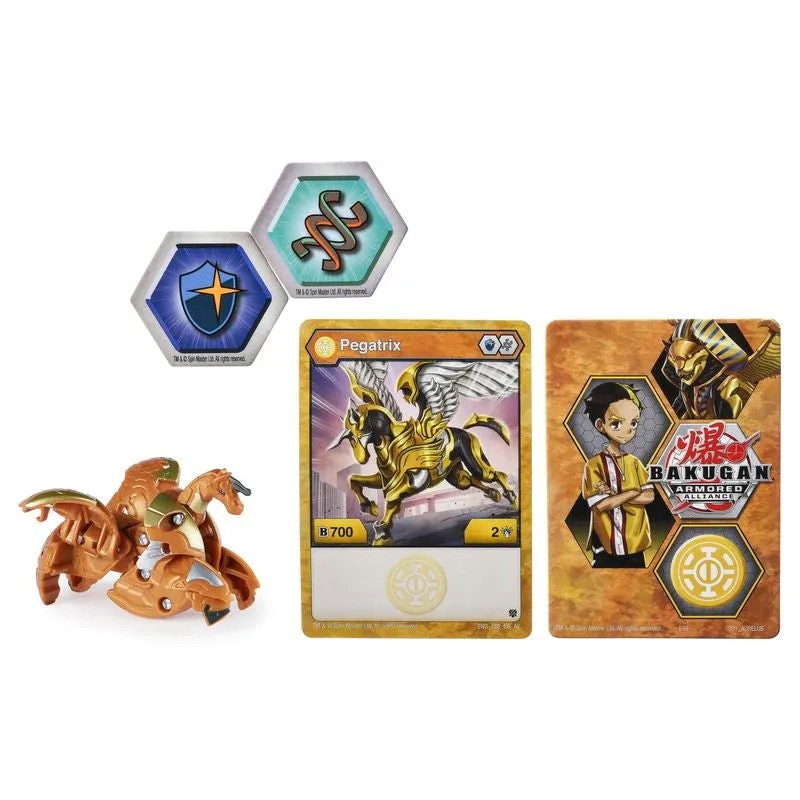 Bakugan Armored Alliance Core 1 Pack Series 2 Pegatrix Brown