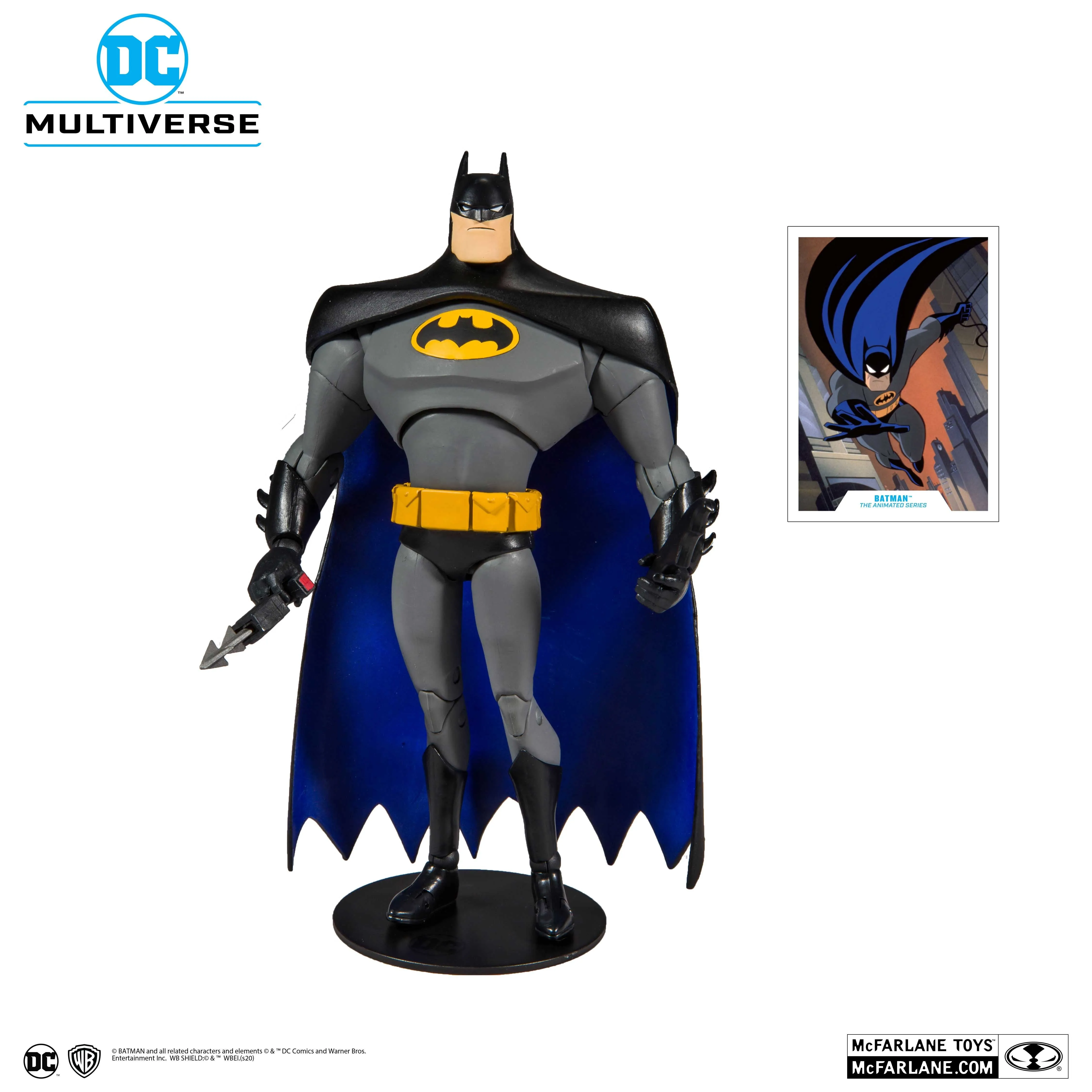 Batman: The Animated Series DC Multiverse Batman 7 Inch Action Figure - McFarlane