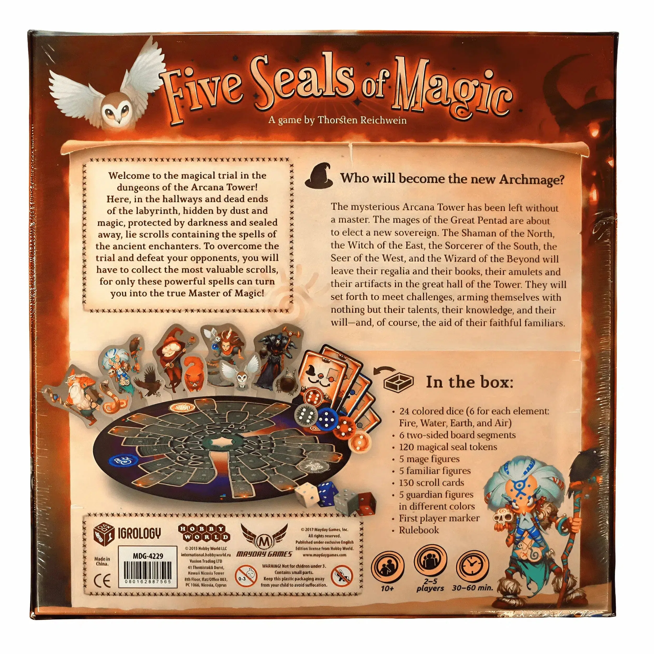 Five Seals of Magic - Board Game - Mayday Games