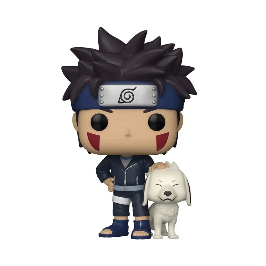 Funko Pop - Naruto - Kiba with Akamaru Figure