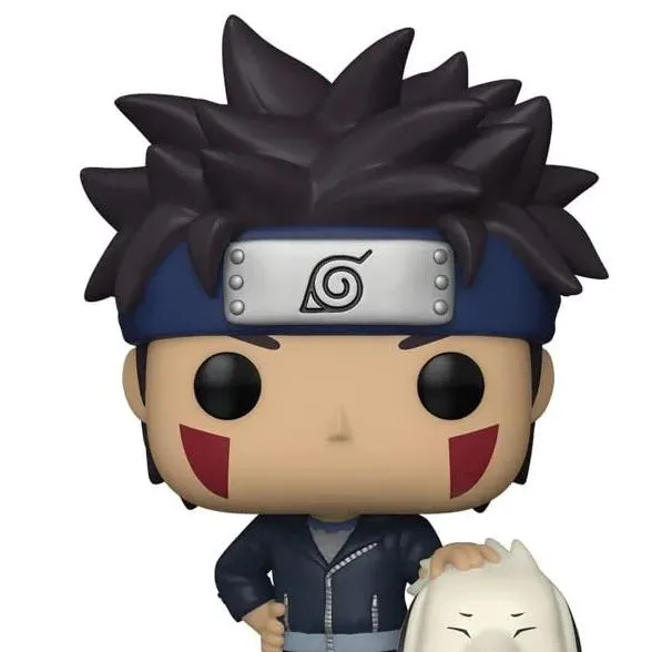 Funko Pop - Naruto - Kiba with Akamaru Figure