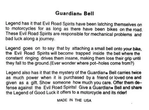 Guardian Bell Praying Hands