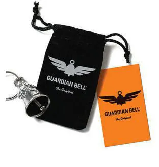 Guardian Butterfly and Flowers Motorcycle Biker Luck Gremlin Riding Bell or Key Ring