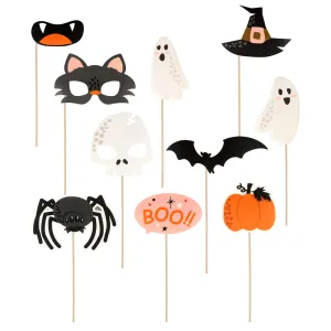 Halloween Photo Props - Pack of 10