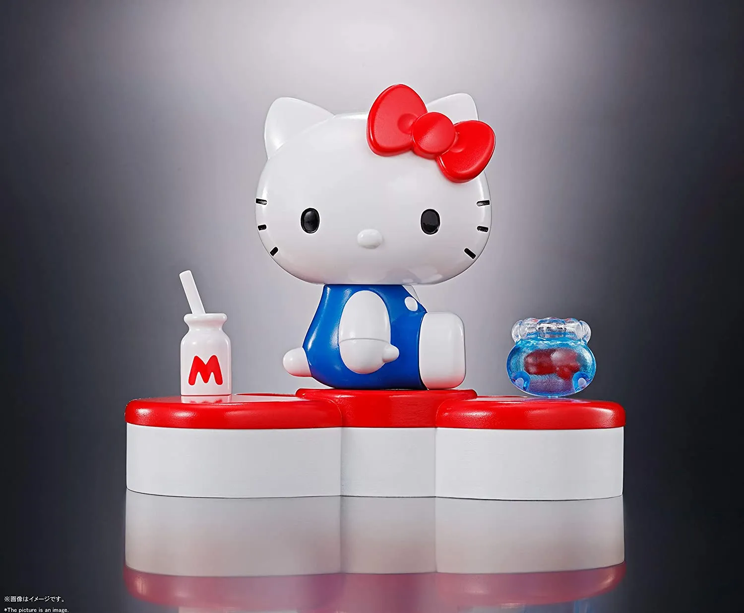 Hello Kitty 45th Anniversary Diecast Figure by Bandai x Sanrio