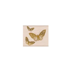 Hero Arts From the Vault Butterfly Wood Stamps