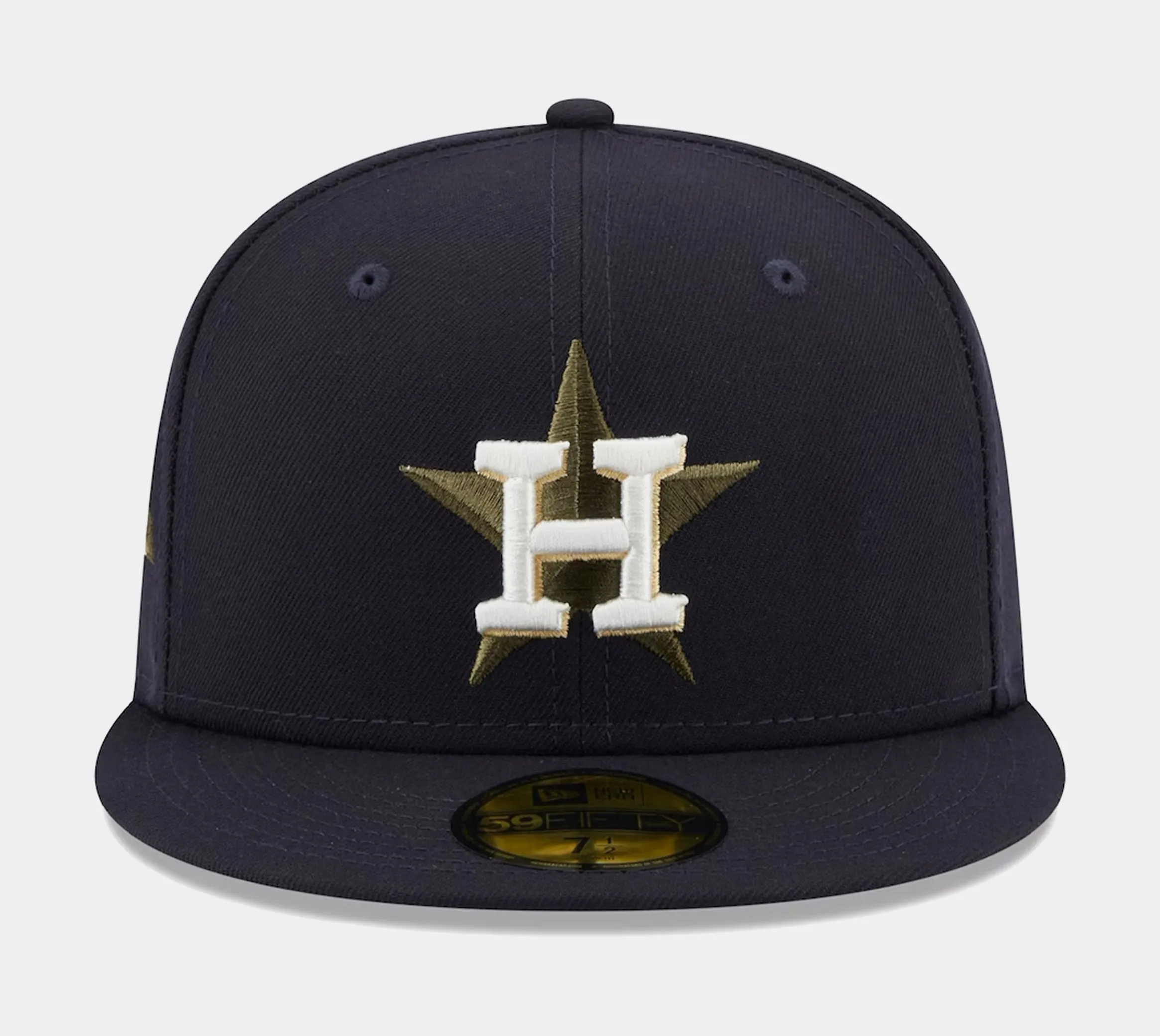 Houston Astros Botanical 59FIFTY Mens Fitted Hat (Navy)