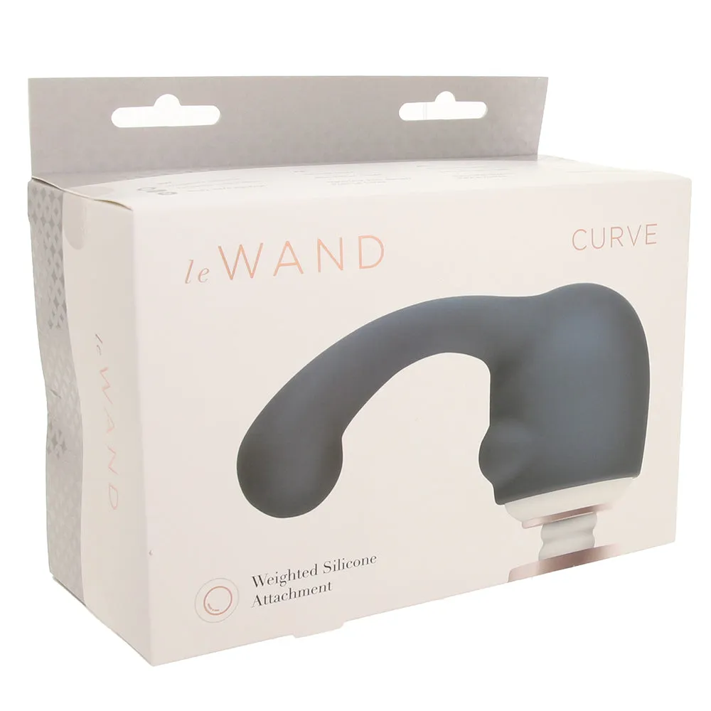 Le Wand Curve Weighted Silicone Wand Attachment