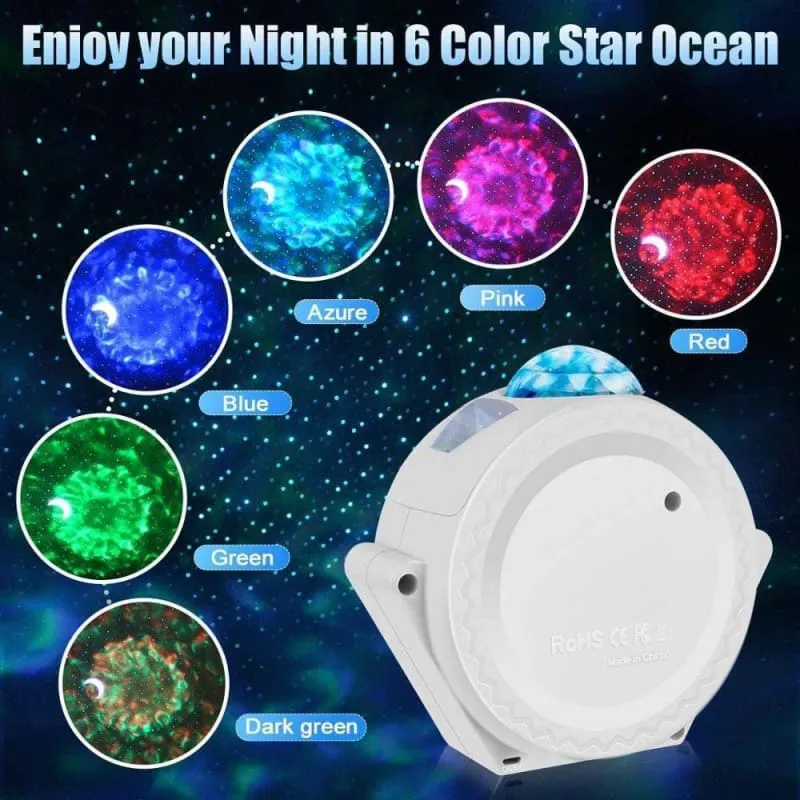 LED Star Projector Night Light