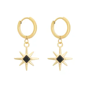 Lyra Earrings - Black