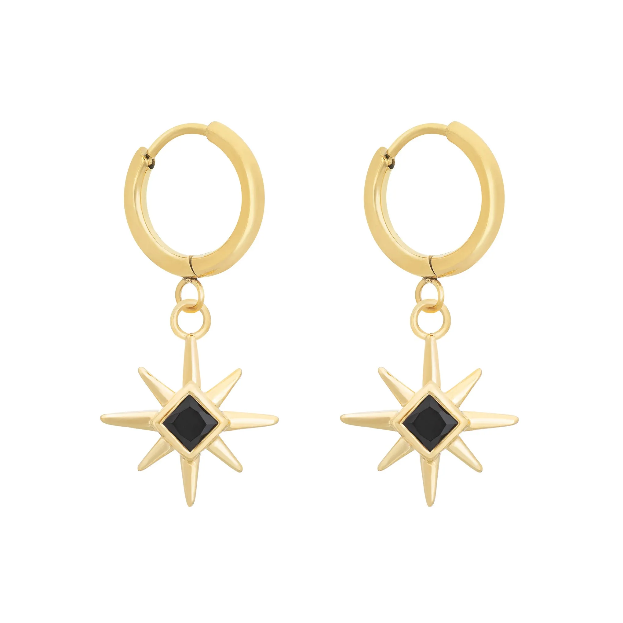 Lyra Earrings - Black