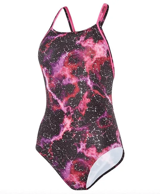 MARU Women's Constellation Sparkle Ace Back Swimsuit