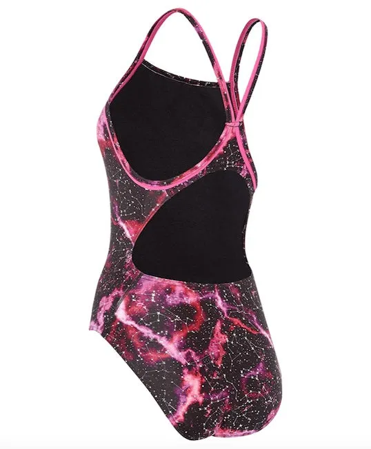 MARU Women's Constellation Sparkle Ace Back Swimsuit