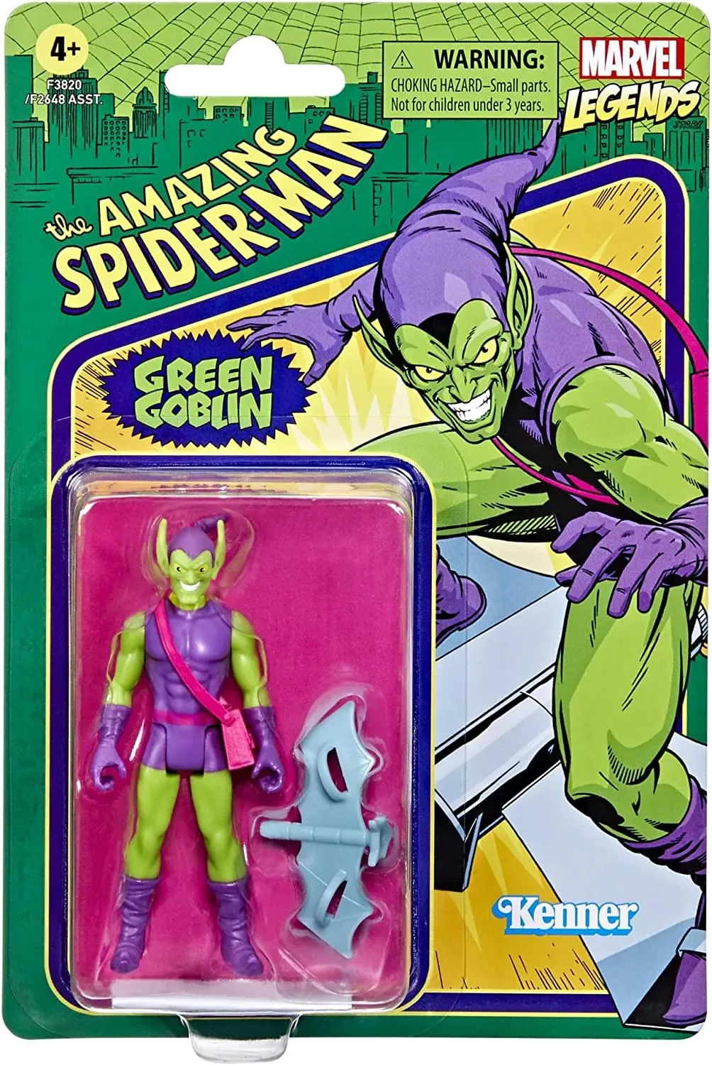 Marvel Legends 3.75 Retro Figure | Green Goblin