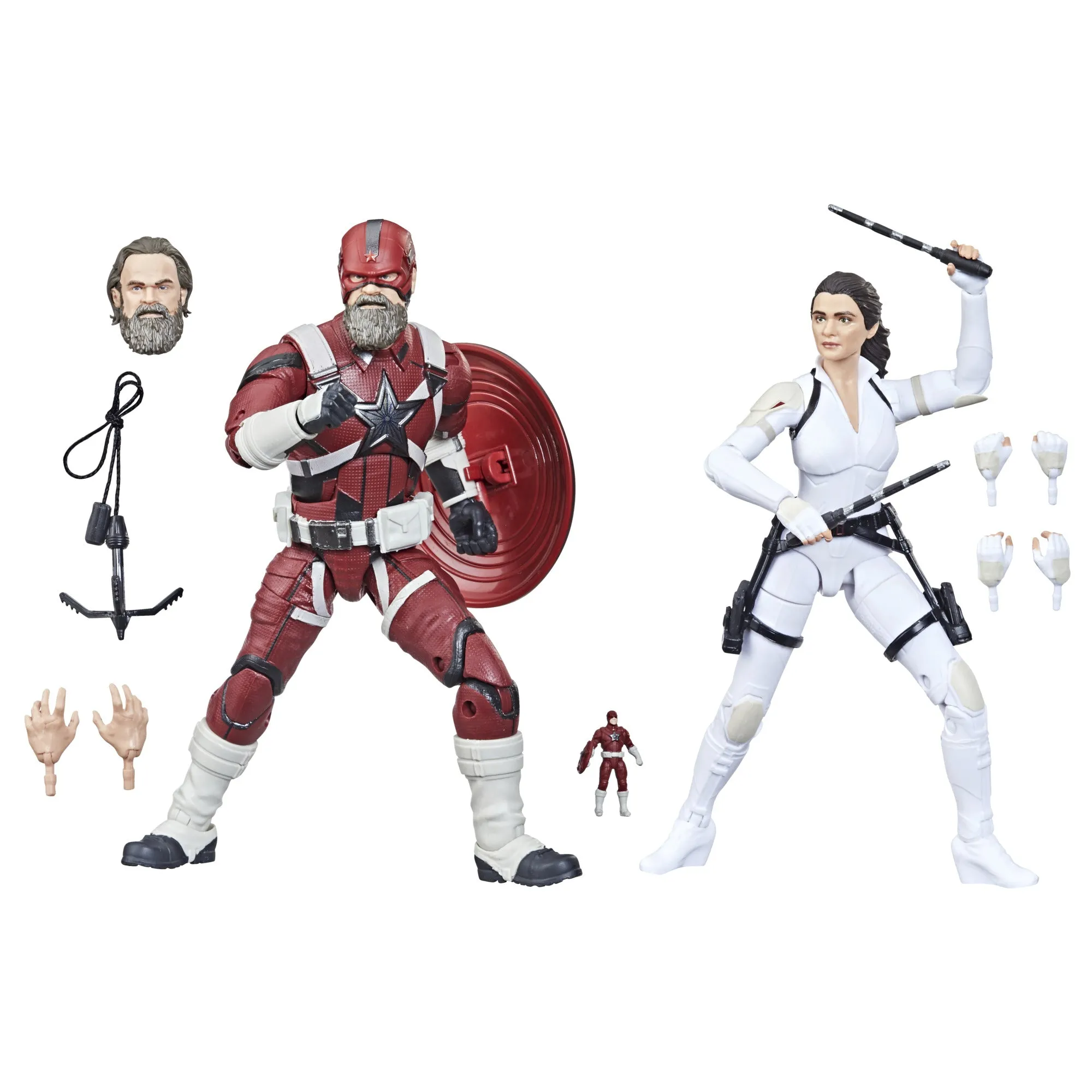 Marvel Legends - Black Widow - Red Guardian & Melina Action Figures (F1129)