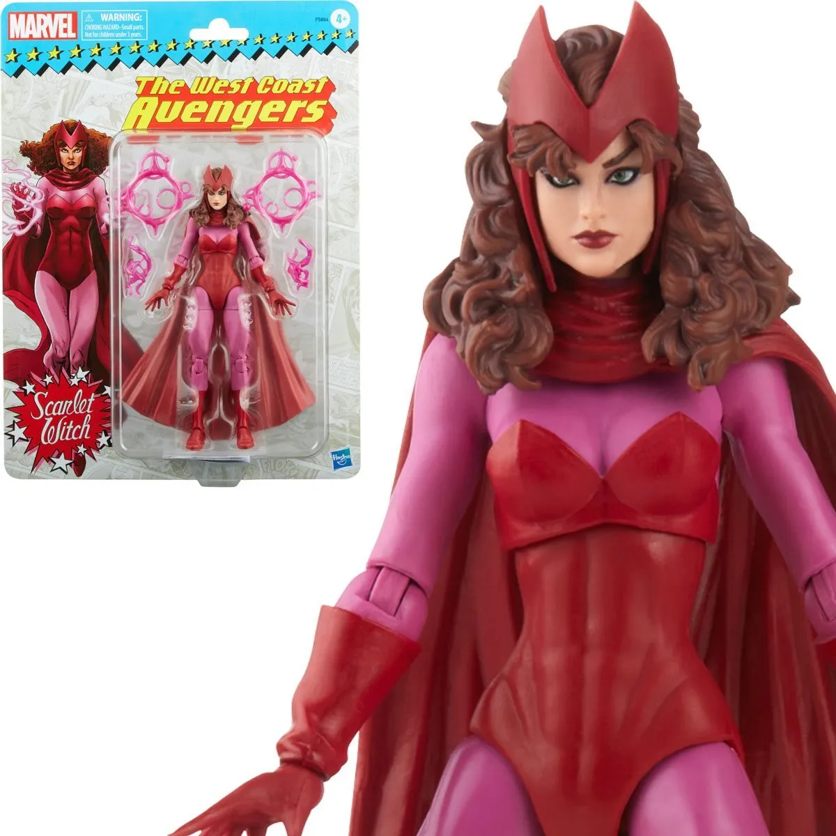 Marvel Legends Retro Collection - The West Coast Avengers Retro Scarlet Witch Action Figure (F5884) LAST ONE!