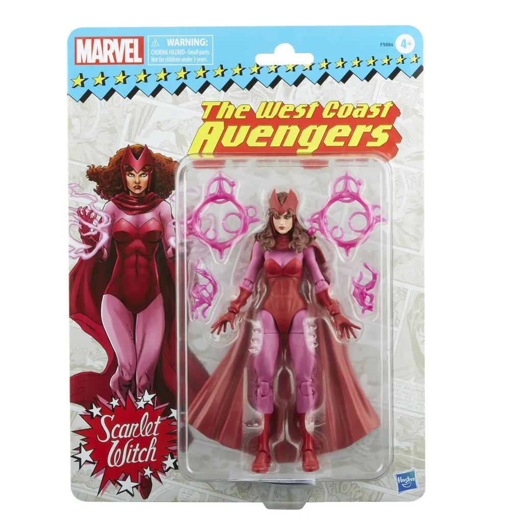 Marvel Legends Retro Collection - The West Coast Avengers Retro Scarlet Witch Action Figure (F5884) LAST ONE!