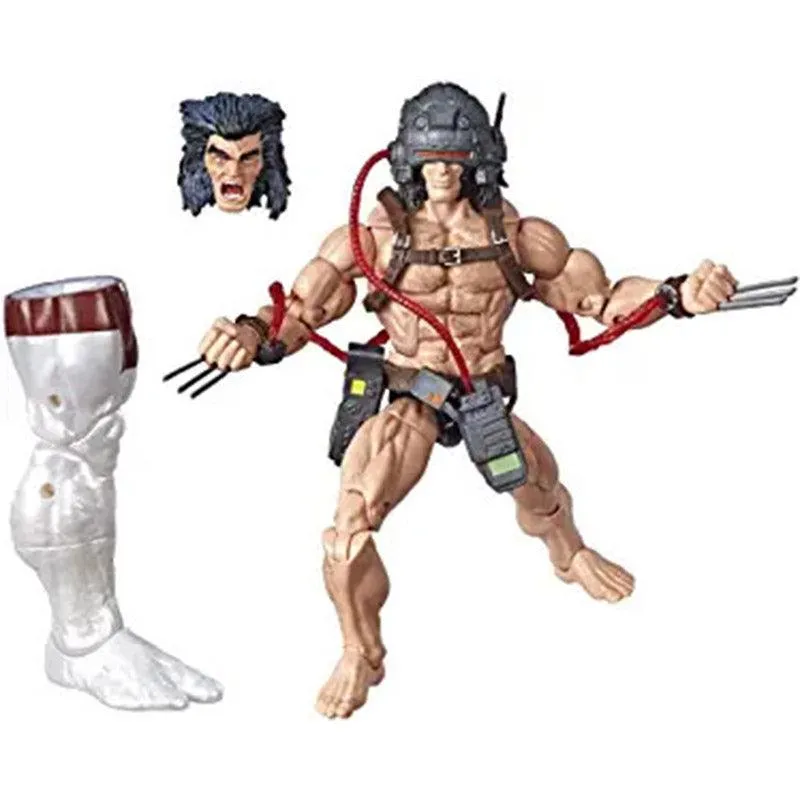 Marvel Legends Series 6-inch Collectible Action Figure Weapon X Toy (X-Men Collection) with Marvel's Caliban Build-a-Figure Part