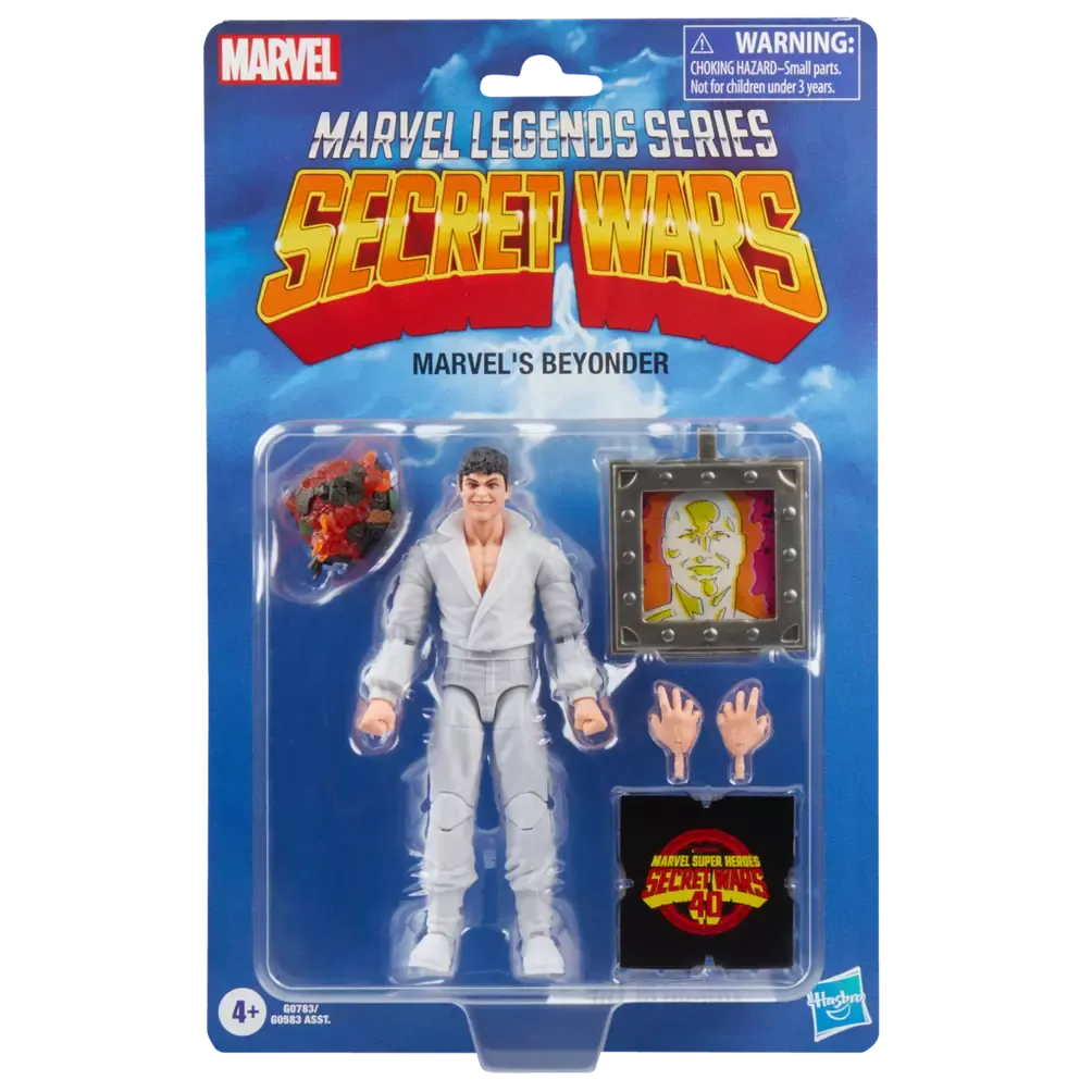 Marvel Legends Series - Secret Wars Marvel’s Beyonder Retro Action Figure (G0783) LOW STOCK