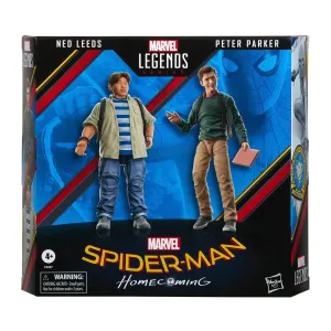 Marvel Legends Series - Spider-Man: Homecoming - Ned Leeds and Peter Parker 2-Pack Action Figures (F3457) LAST ONE!