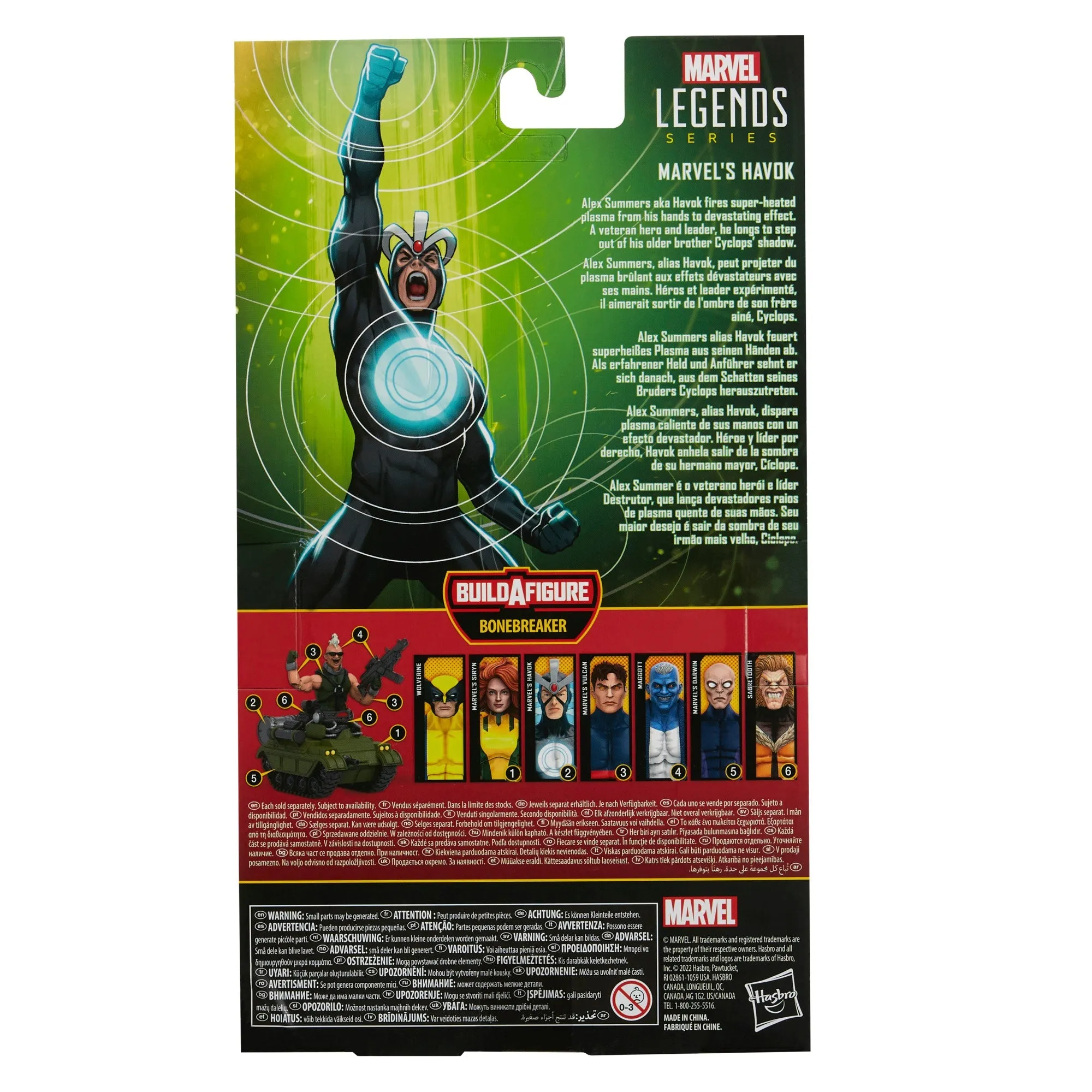 Marvel Legends Series - (X-Men) Bonebreaker BAF - Marvel’s Havok Action Figure (F3689) LOW STOCK