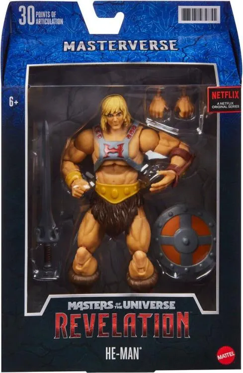 Mattel Master of the Universe: Revelation Masterverse He-Man Action Figure