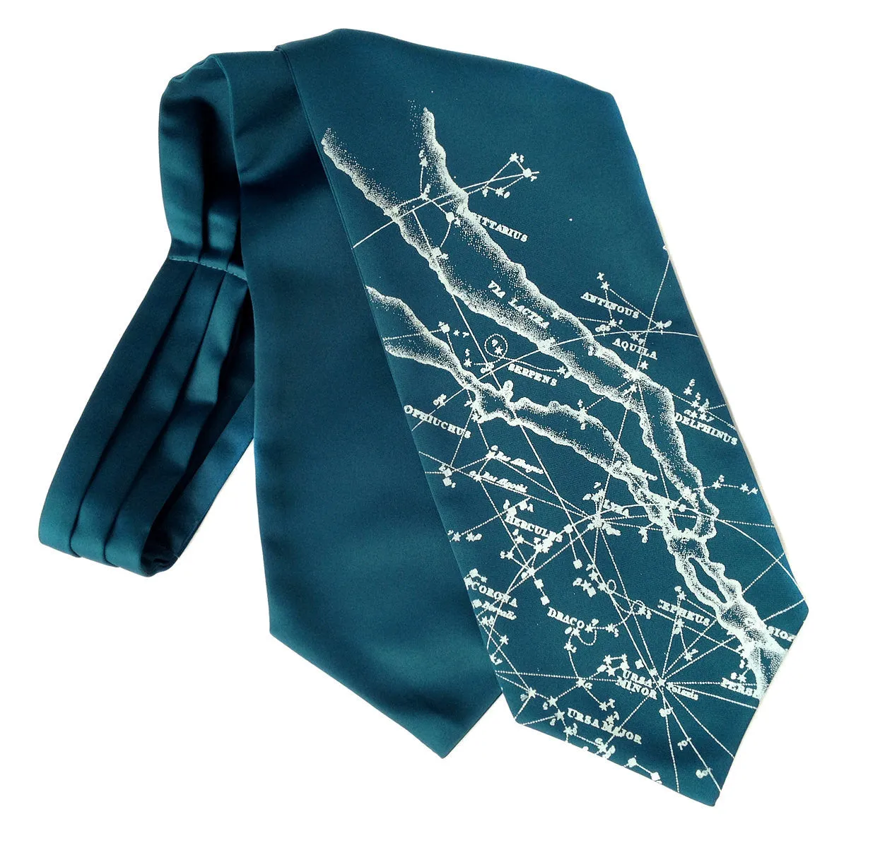 Milky Way Cravat tie. Galaxy Print Ascot