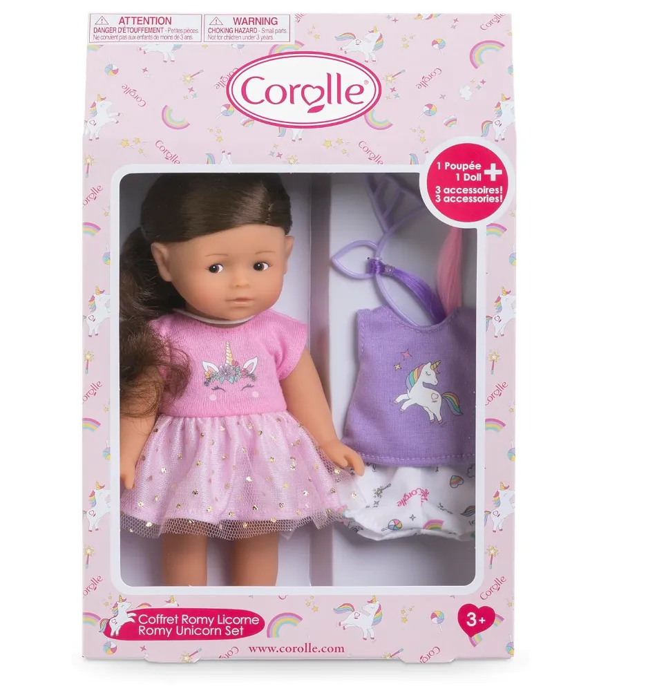 Mini Corolline Romy Unicorn Gift Set