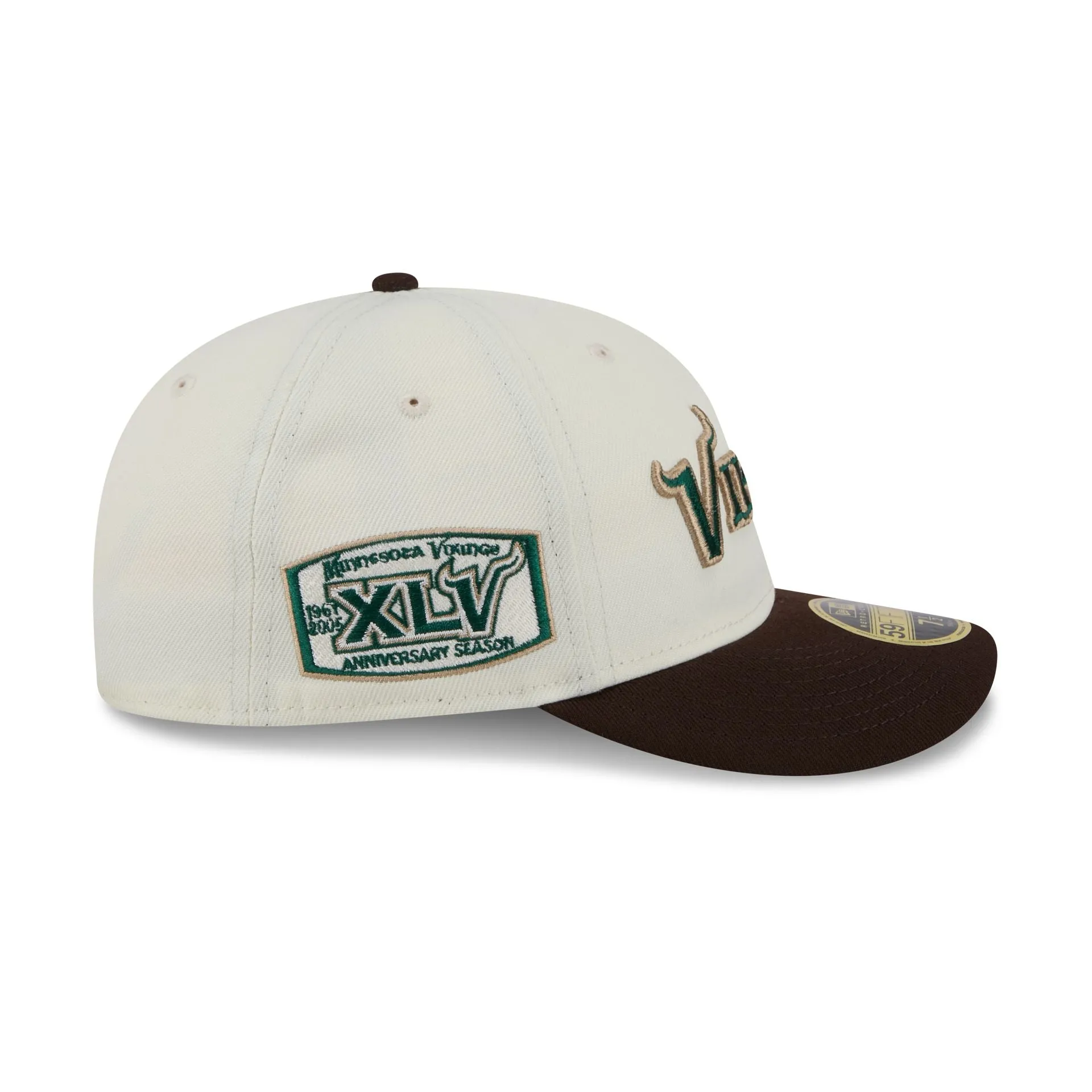 Minnesota Vikings Forest Visor Retro Crown 59FIFTY Fitted Hat