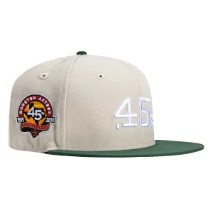 New Era 59Fifty Houston Astros Colt .45s 45th Anniversary Patch Hat - Stone, Green