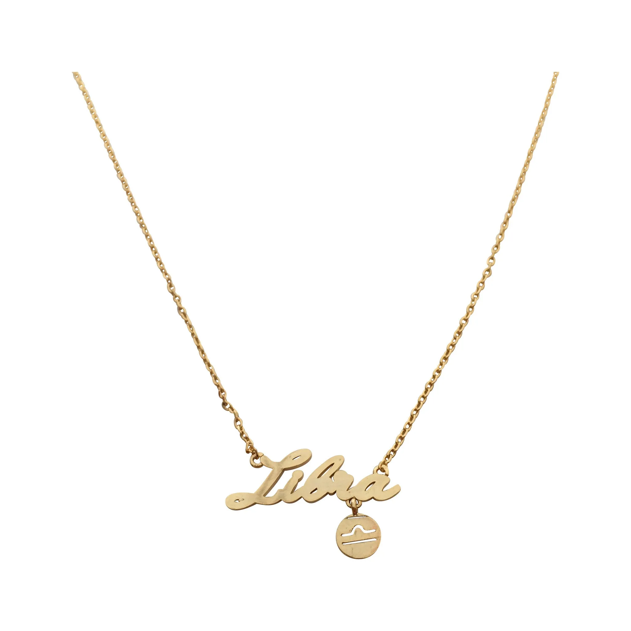 Pisces Necklace (gold)