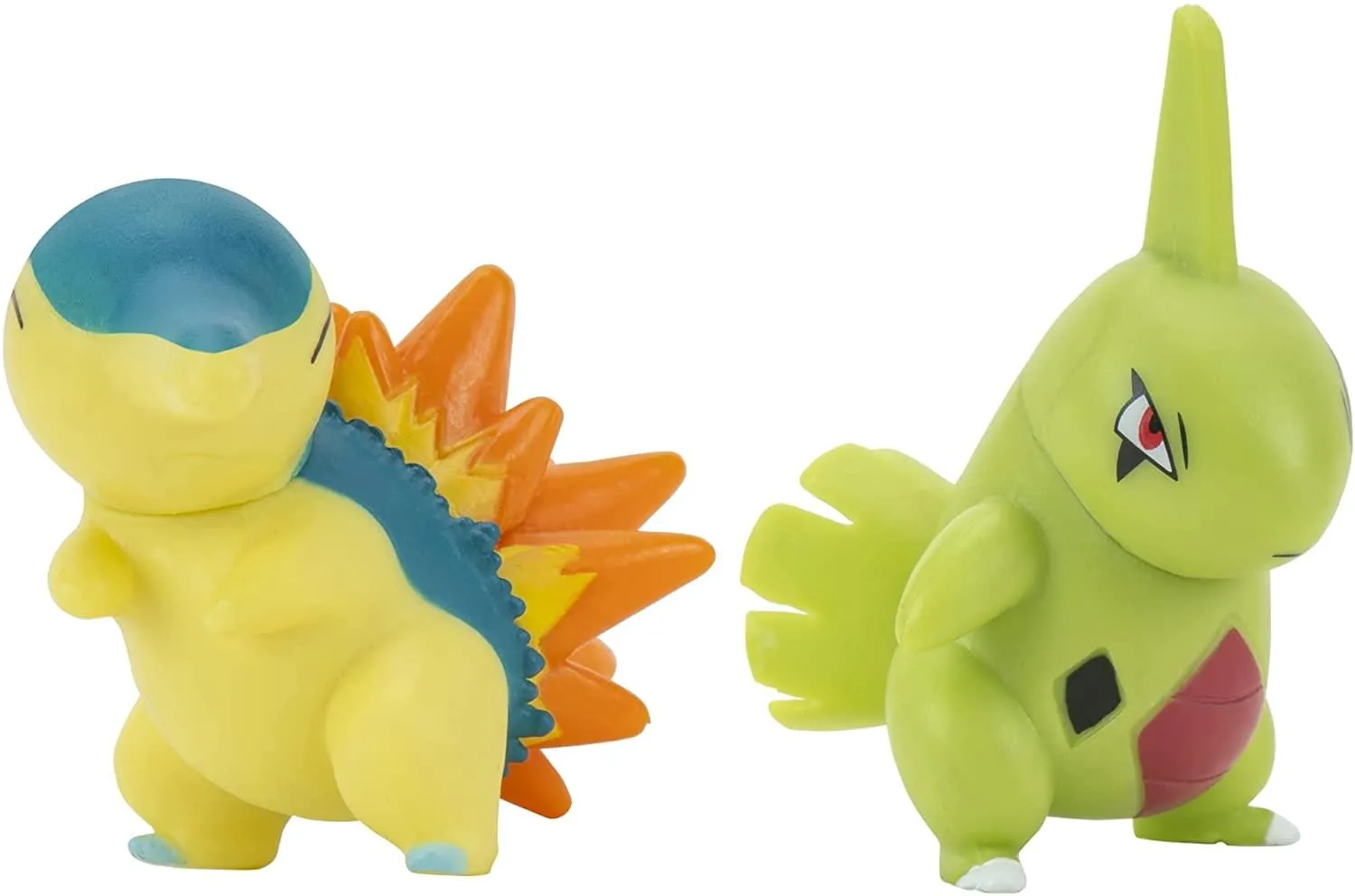 Pokemon 2 Inch Battle Figure 2 Pack | Cyndaquil & Larvitar