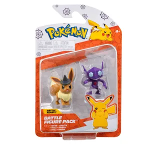 Pokemon Halloween Battle Figure 2 Pack - Eevee & Sableye