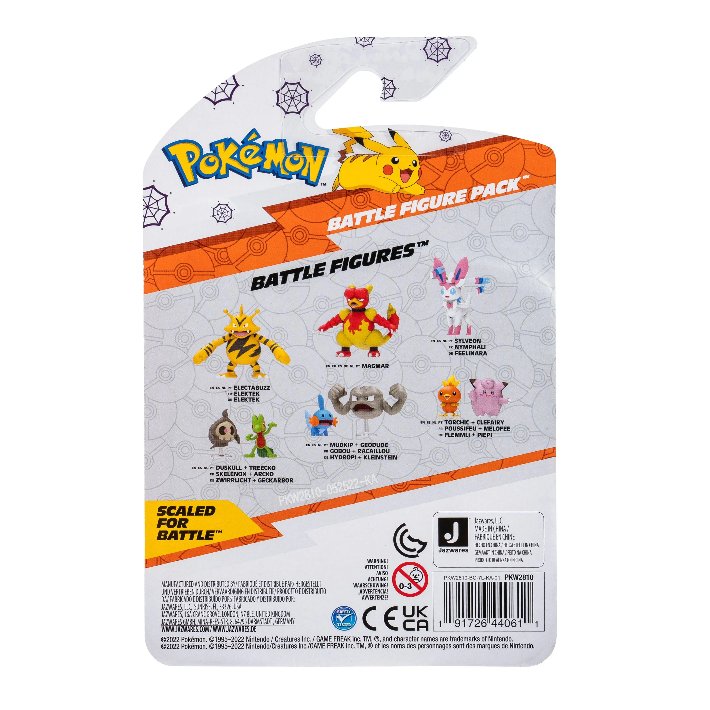 Pokemon Halloween Battle Figure 2 Pack - Eevee & Sableye