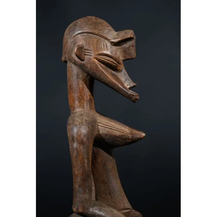 Senufo Rhythm Pounder Guardian Sculpture, Ivory Coast #801