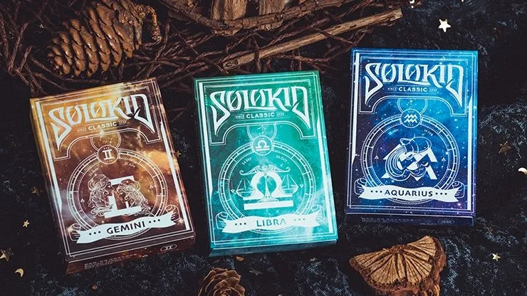 Solokid Constellation Series V2 (Libra) Playing Cards by BOCOPO