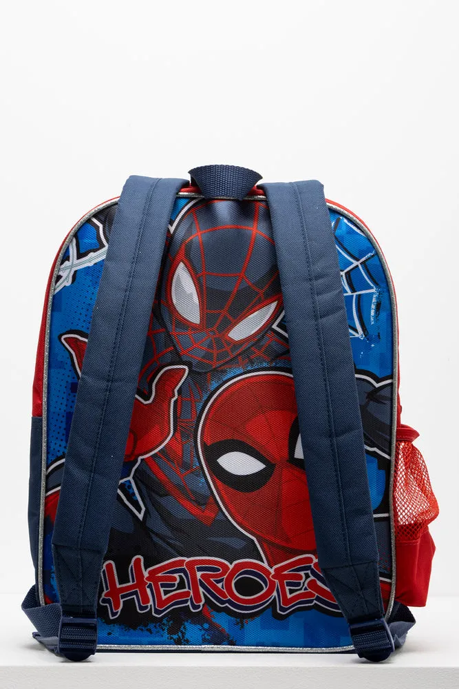 Spider-Man Backpack Red & Blue