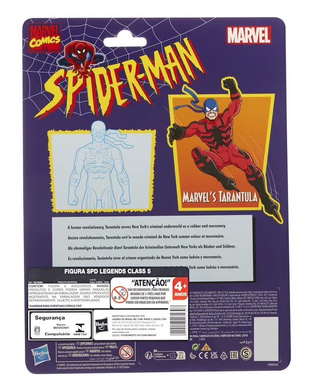 Spiderman Legends Retro 6 Inch Tarantula