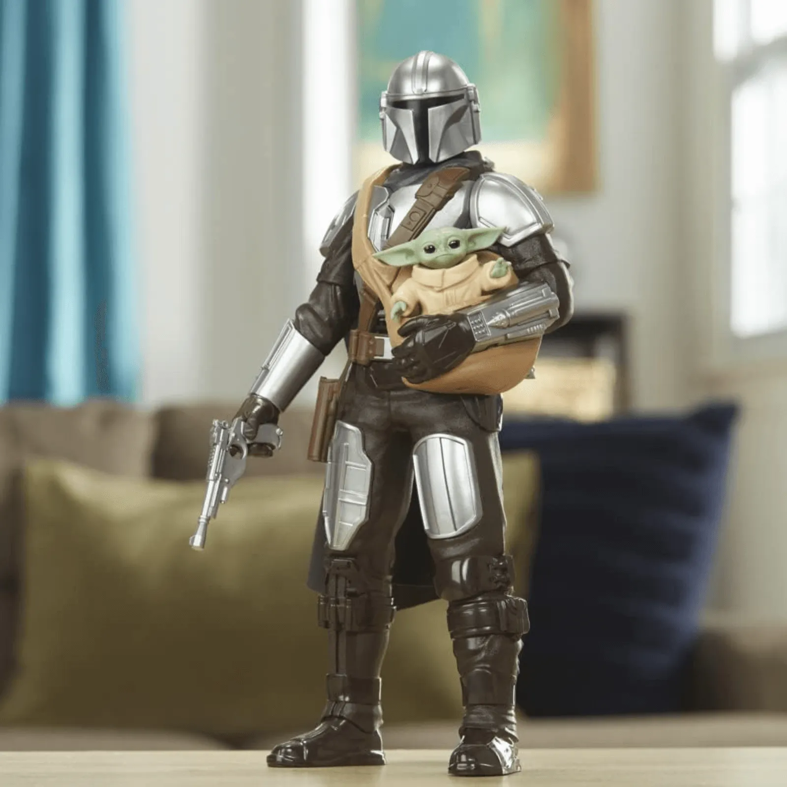 Star Wars The Mandalorian Grogu Interactive Action Figure Set