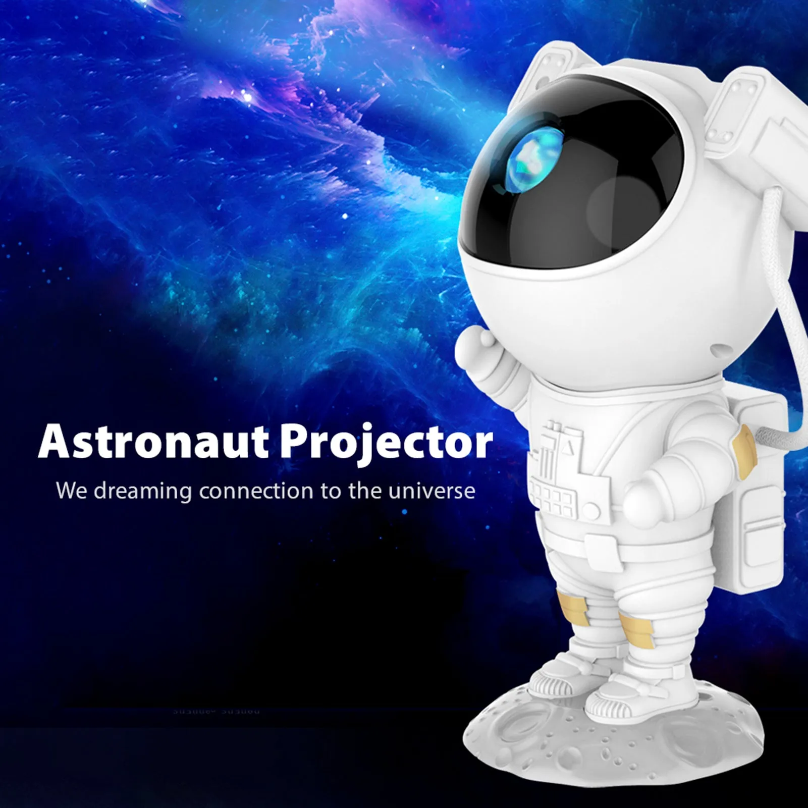 Starlight Galaxy Astronaut LED Light Projector