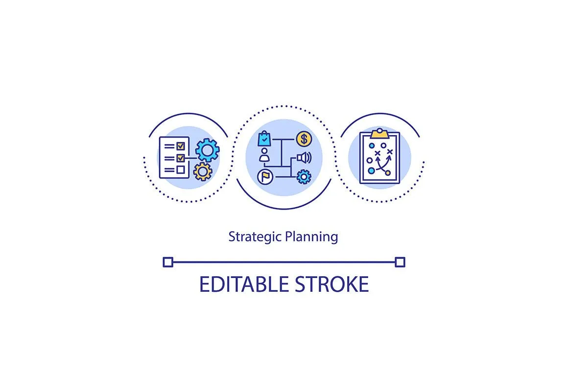 Strategic Communication Icons Bundle