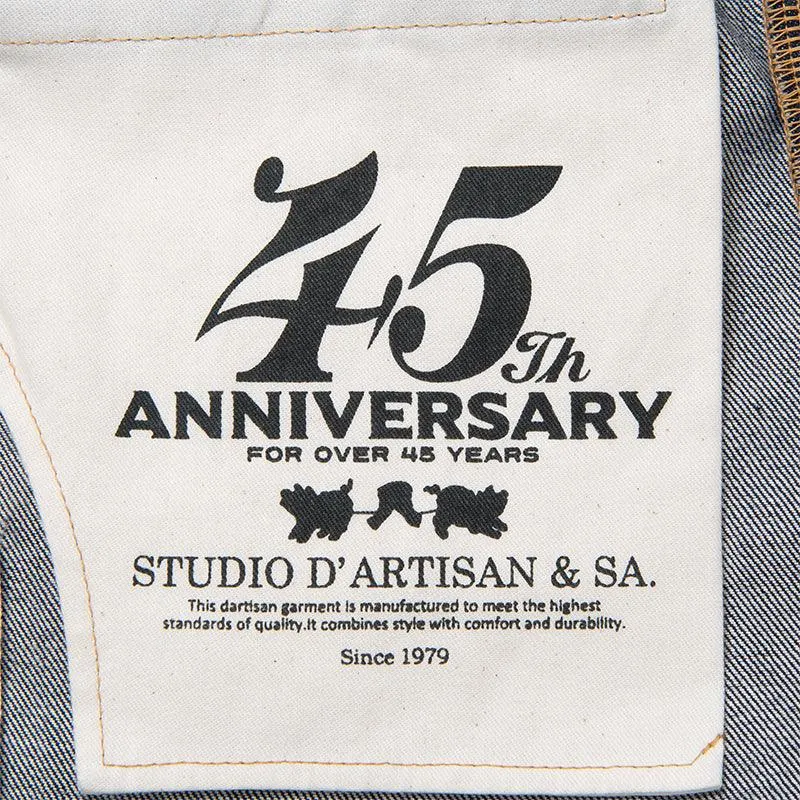 Studio D'Artisan SP-086 45th Anniversary "Ishikawadai" Tapered Fit - One Washed