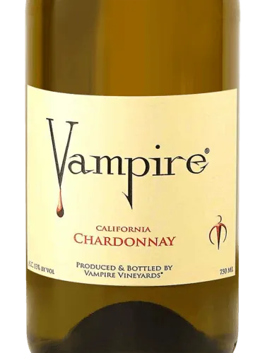 VAMPIRE® CHARDONNAY WITH VAMPIRE WINE CAPE