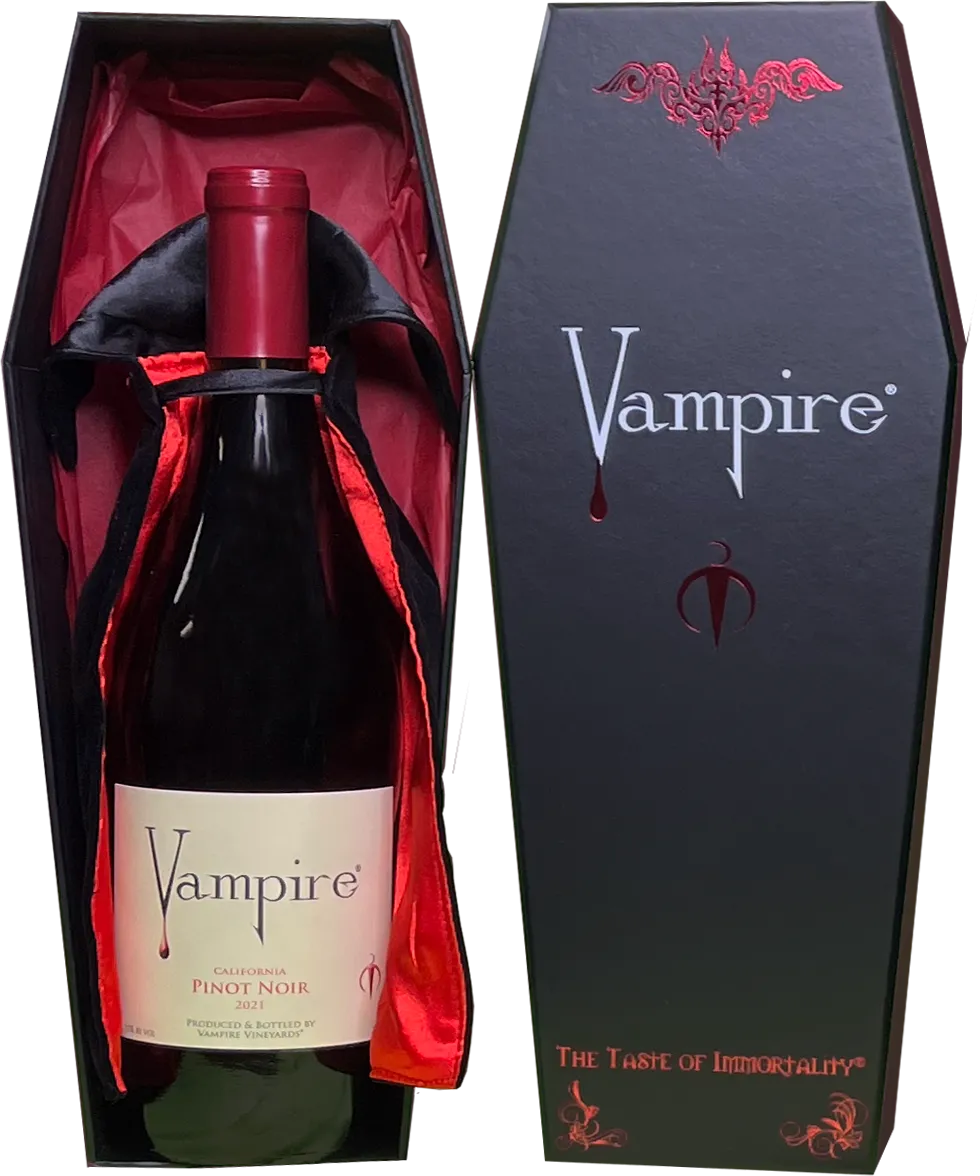 VAMPIRE® COFFIN & CAPE RED WINE TRILOGY