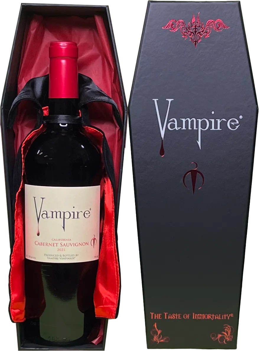 VAMPIRE® COFFIN & CAPE RED WINE TRILOGY